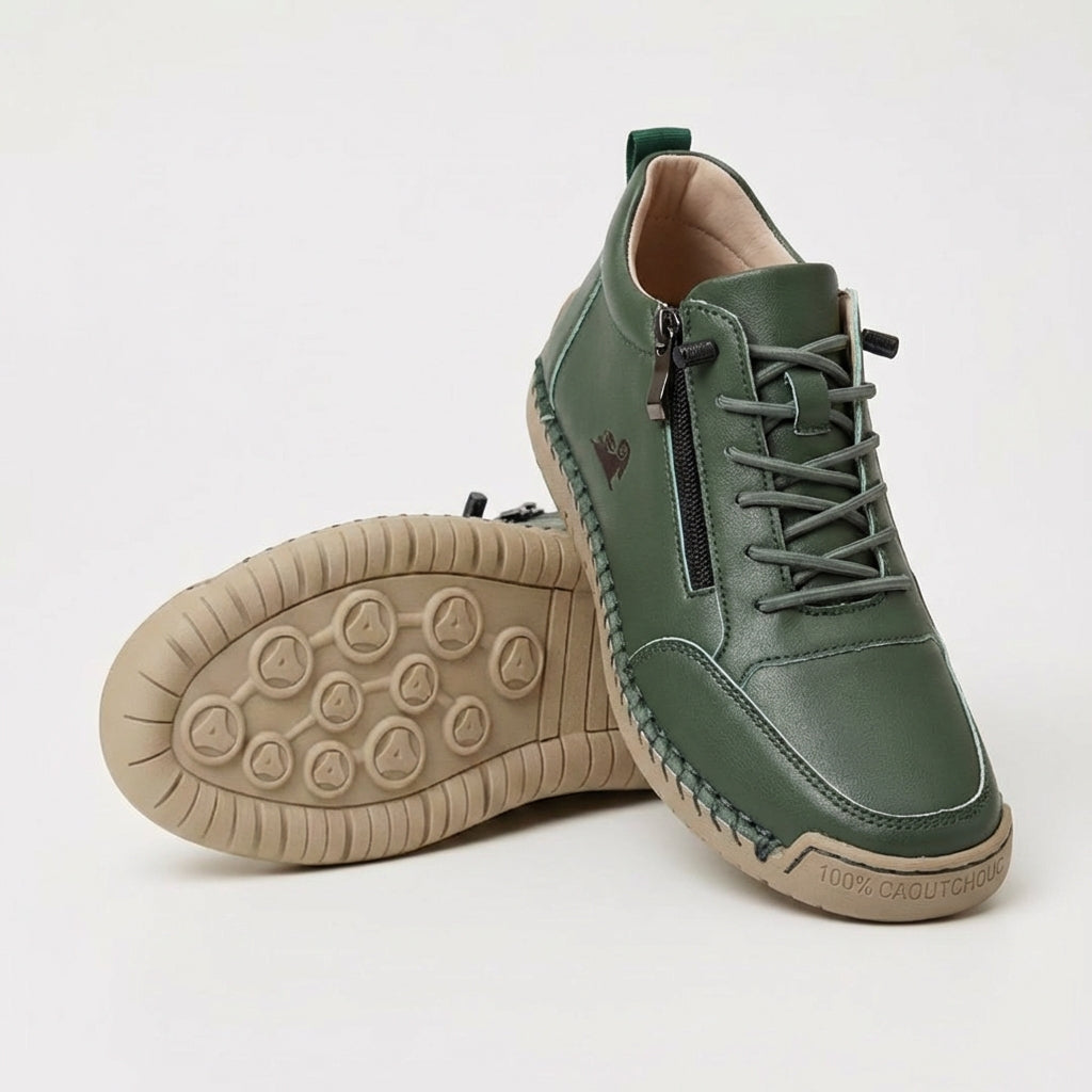 Women’s Side Zip Casual Walking Shoes