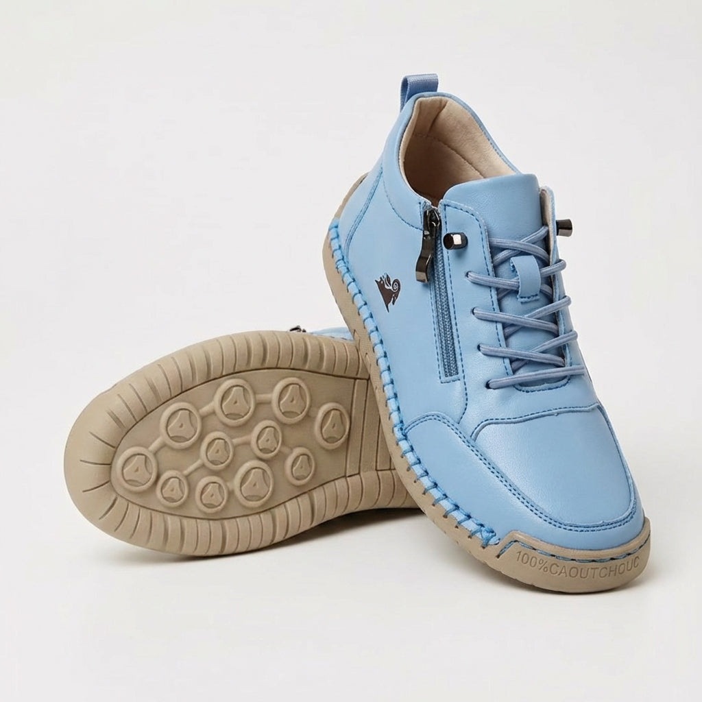 Women’s Side Zip Casual Walking Shoes