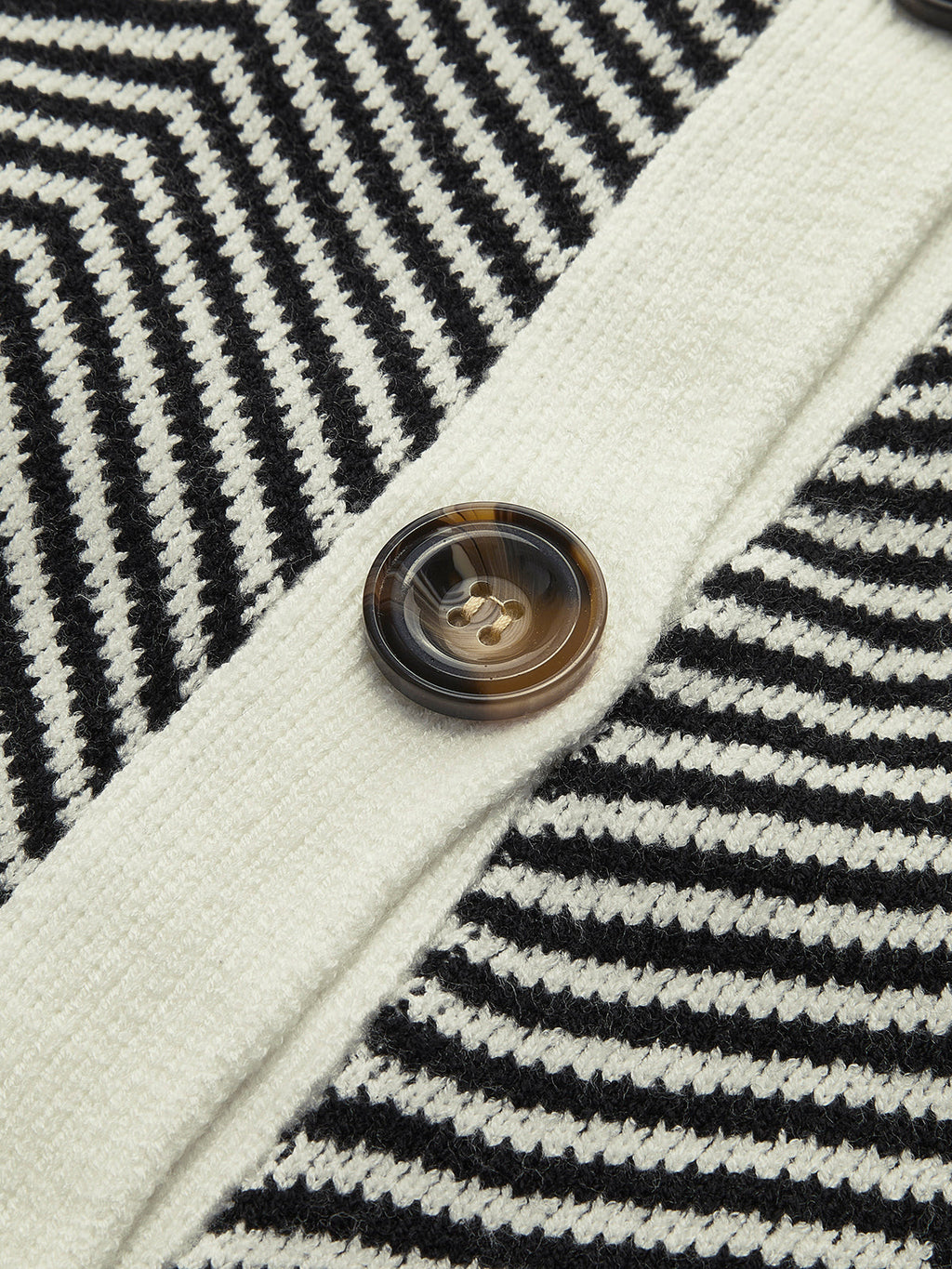 Women's Oversized Herringbone Cardigan