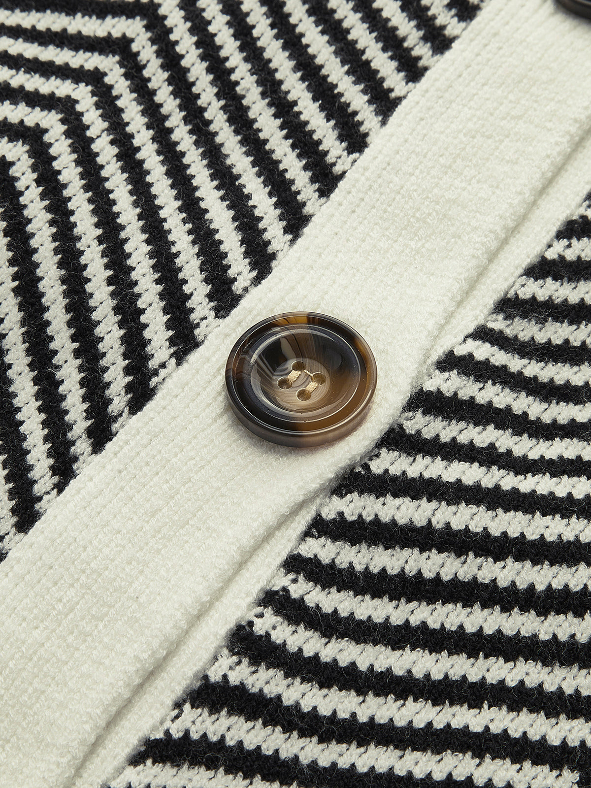 Women's Oversized Herringbone Cardigan