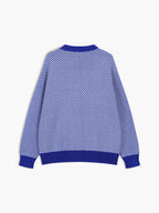 Women's Oversized Herringbone Cardigan