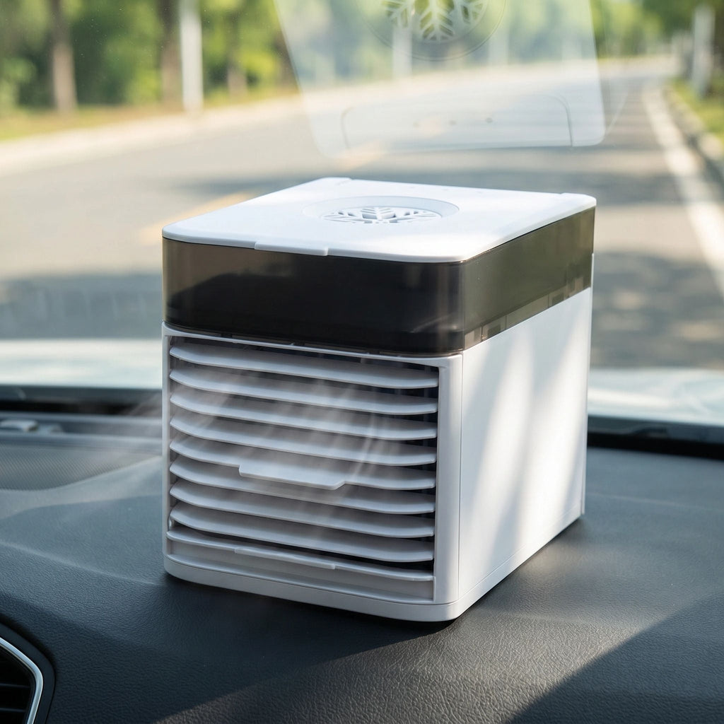 Portable Air Cooler with ABS Housing for Summer Home, Office & Car Use