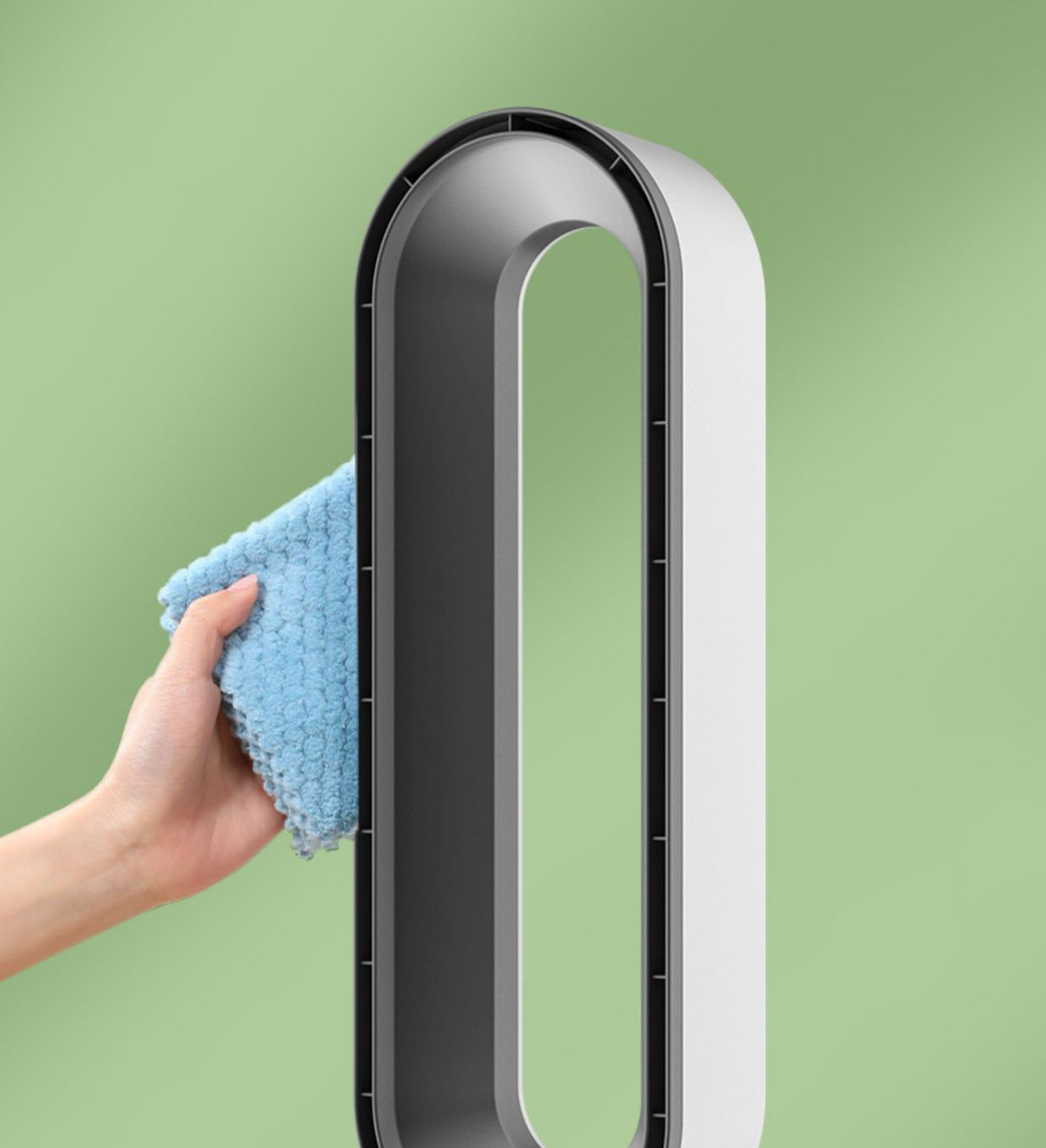 Tower Bladeless Air Purifier Fan with ABS Plastic Oscillation for Summer