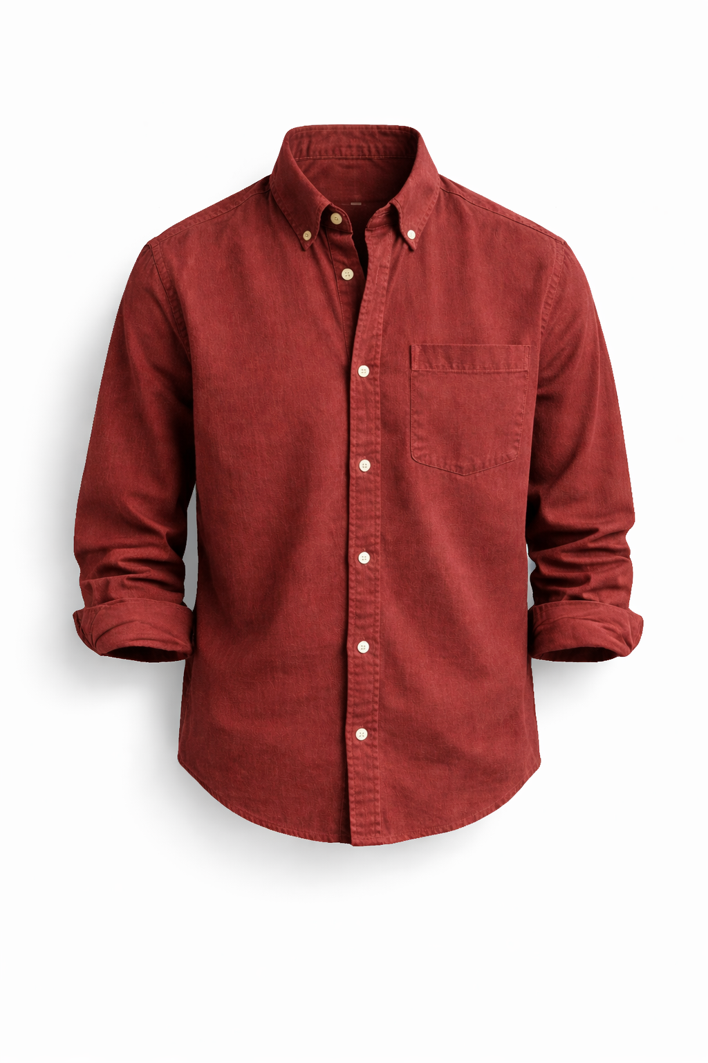 Men's Cotton Linen Button-Down Shirt for Summer Smart Casual Wear