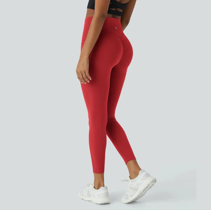 Legging de sport sans coutures taille haute pour femme