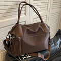 Women's Shoulder Bag in Nylon with Adjustable Strap for Autumn Everyday Use