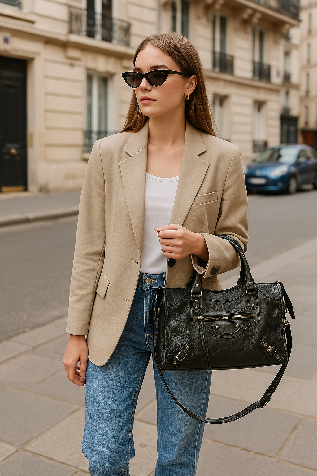 Women's PU Leather Duffel Bag with Crossbody Strap