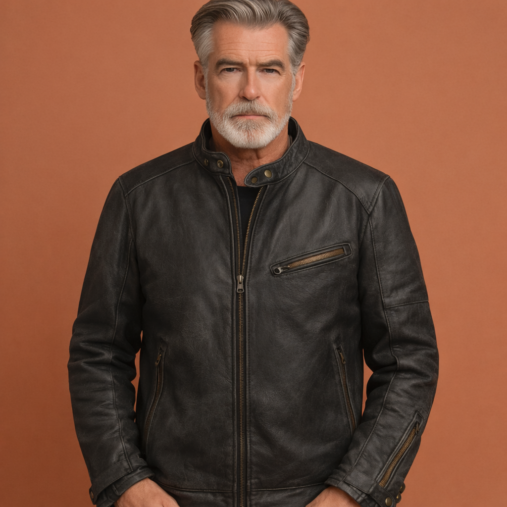Men's Stand Collar Jacket | Smart Casual Outerwear