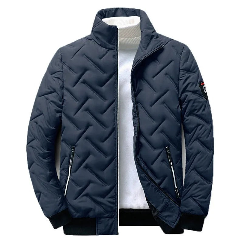 Veste matelassée rembourrée zippée pour homme