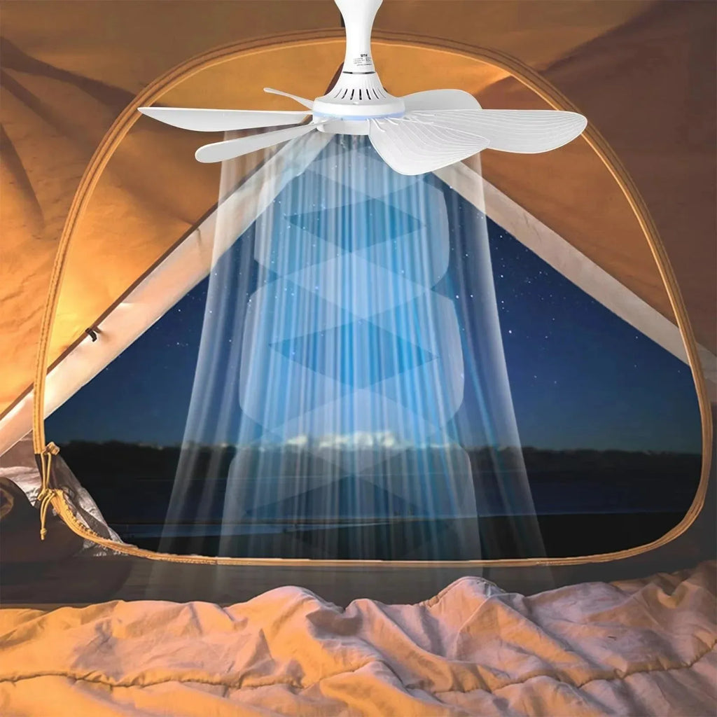Ceiling Fan with ABS Plastic USB Powered Hanging Design for Summer