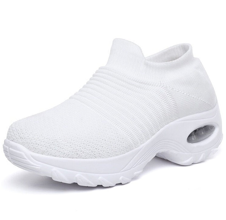 Women’s Slip-On Walking Trainers with Cushioned Sole