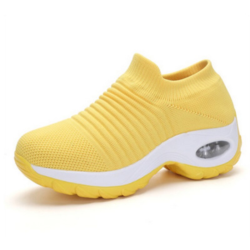Women’s Slip-On Walking Trainers with Cushioned Sole