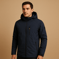 Veste coupe-vent légère à capuche pour homme