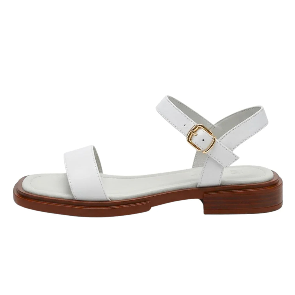 Women's Leather Flat Sandals for Summer