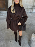 Women’s Belted Wrap Coat