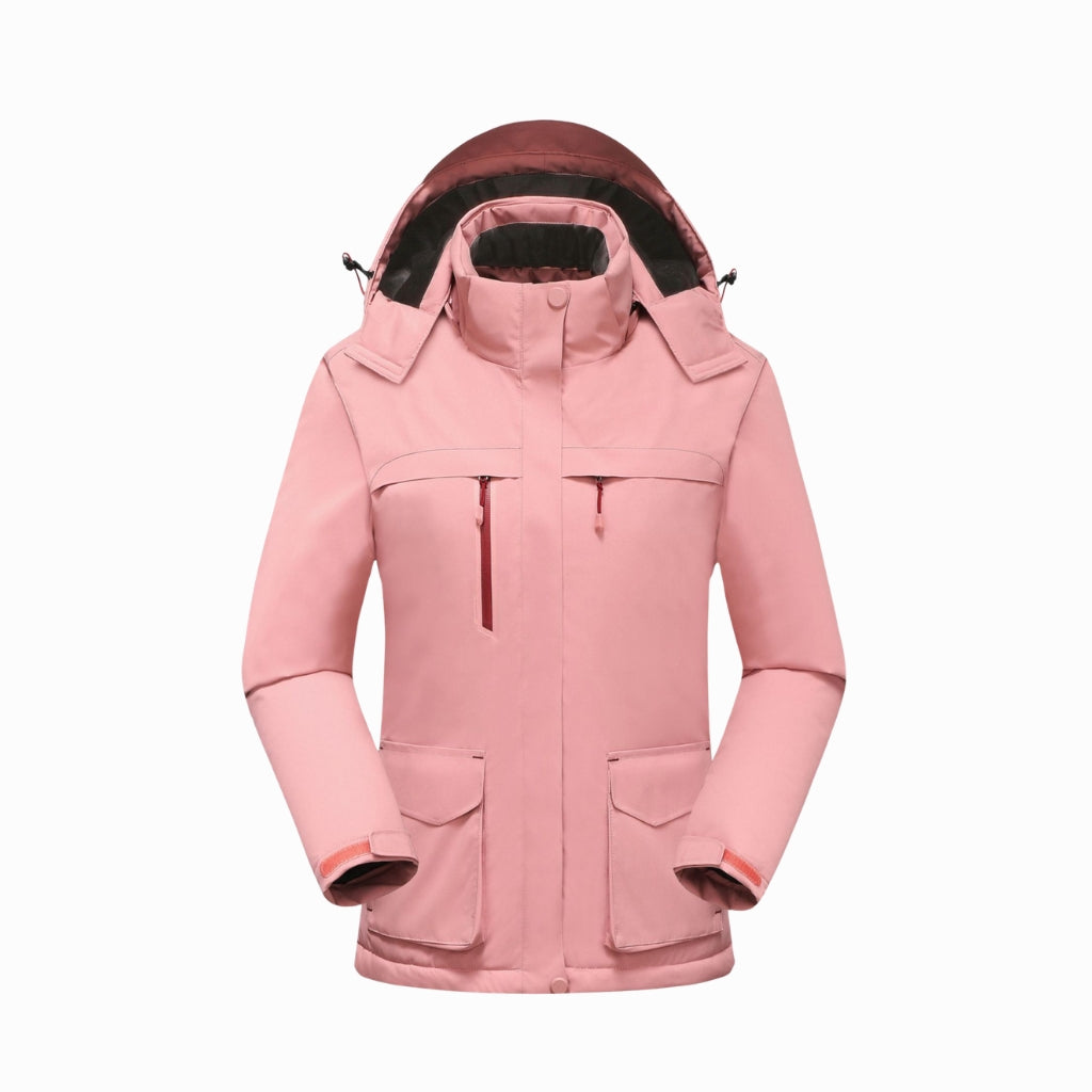 Women’s Heated Hooded Jacket with USB Heating