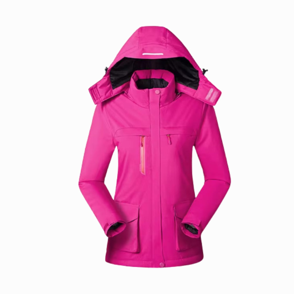 Women’s Heated Hooded Jacket with USB Heating