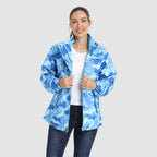 Veste de ski 3-en-1 pour femme avec capuche et doublure en polaire