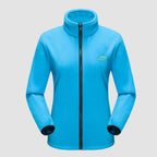 Veste de ski 3-en-1 pour femme avec capuche et doublure en polaire