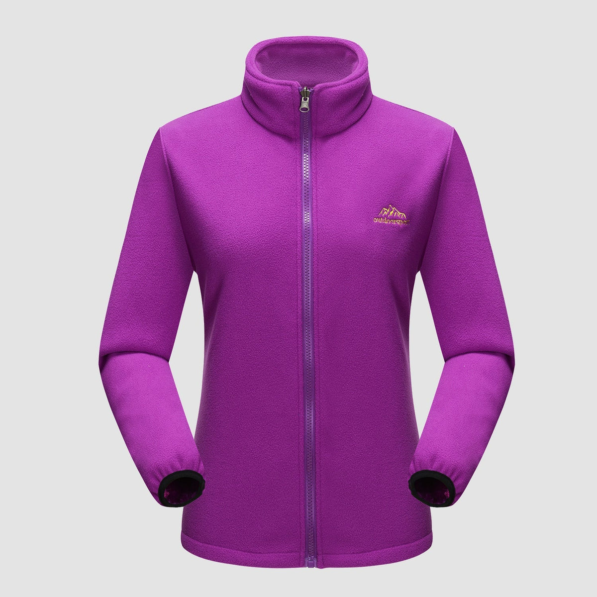 Veste de ski 3-en-1 pour femme avec capuche et doublure en polaire