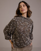 Robe-pull en maille pour femme, mélange de laine